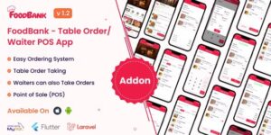 FoodBank – Table Order/Waiter Point Of Sale (POS) App v1.4