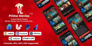 Prime Movies v2.0.0 – Watch Live TV, Shows, Movies with Premium Subscription Plan