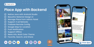 The City v7.5 - Place App with Backend