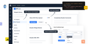 WPCode Pro v2.2.5  - Easily Add Code Snippets in WordPress