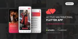Active Matrimonial Flutter App v2.0 for Active Matrimonial CMS