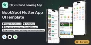 BookSpot UI Template v1.0 - Play Ground Booking App