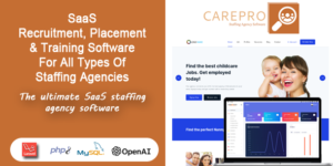 CarePro - AI Recruitment & Staffing Agency Software - 22 July 2024 Nulled