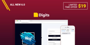 Digits v8.4.3.6 - WordPress Mobile Number Signup and Login