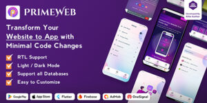 Prime Web v2.0.1 - Convert Website to a Flutter App