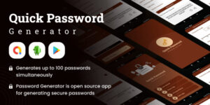 Quick Password Generator v1.0 – Android App Source Code