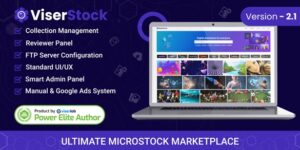 ViserStock v2.1 – Ultimate Microstock Marketplace Nulled