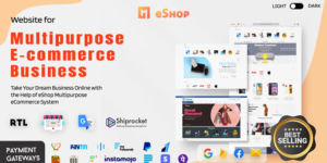 eShop Web v2.10.0 - Multi Vendor eCommerce Marketplace / CMS Nulled