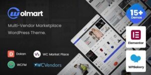 Wolmart v1.8.12 – Multi-Vendor Marketplace WooCommerce Theme Nulled