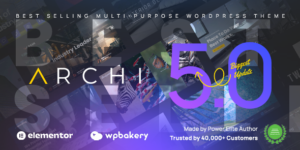 Archi v5.0.2 – Interior Design WordPress Theme