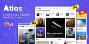 Atlas v2.1.0 – Creative Blog & News WordPress Theme