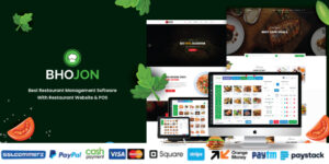 Bhojon v3.1 - Best Restaurant Management Software with Restaurant Website Nulled