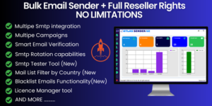 Bulk Email Sender v2.0.1 - Using Unlimited SMTP [ Full Reseller Rights]