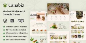 Canabiz v1.0.5 – Weed Medical Marijuana, Cannabis Shop Theme