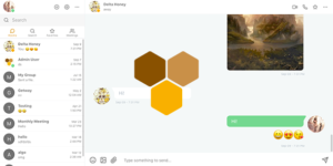 Clover v2.9.2 – Real-Time Messaging, Audio & Video Conferencing Web App – Node.js, React, WebRTC, Socket.IO