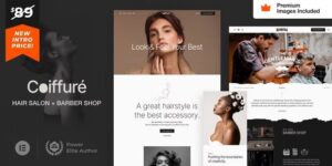 Coiffure v6.7 – Hair Salon & Barber WordPress Theme