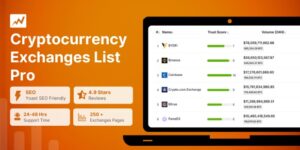 Cryptocurrency Exchanges List Pro v2.8.7 – WordPress Plugin Nulled