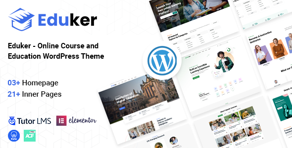 Eduker v1.1.4 – Education WordPress Theme Free Download