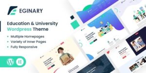 Eginary v1.0 – Education & University WordPress Theme Nulled