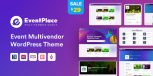 Eventplace v1.1.6 – Multivendor Event Management WordPress Theme