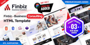 Finbiz v2.1.4 – Consulting Business WordPress Theme
