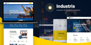 Industris v1.1.4 – Factory & Business WordPress Theme Download