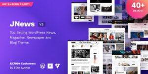 JNews v11.6.5 - Best WordPress Newspaper Magazine Blog AMP Theme Nulled