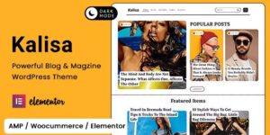 Kalisa v2.0.1 – Blog & Magazine WordPress Theme Download