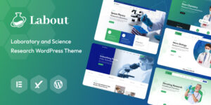 Labout v1.0 – Laboratory & Research WordPress Theme