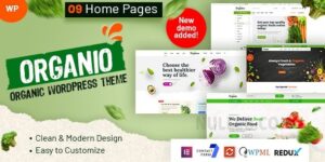 Organio v1.5.9 – Organic Food Store WordPress Theme