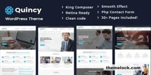 Quincy v3.0 – Business Consulting WordPress Theme