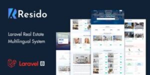 Resido v3.5.0 - Laravel Real Estate Multilingual System Nulled