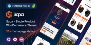 Sapa v1.1.8 – Product Landing Page WooCommerce Theme