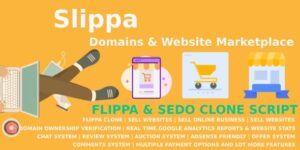 Slippa V4.2 - Domains,Website ,App & Social Media Marketplace PHP Script