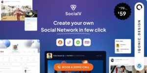SocialV v2.0.13 – Social Network and Community BuddyPress Theme