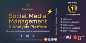 Stackposts v8.2.0 - Social Marketing Tool By StackCode Download
