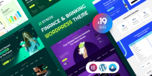 Synox v1.0.0 – Finance & Banking WordPress Theme