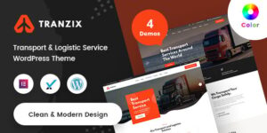 Tranzix v1.0.1 – Logistics & Transportation WordPress Theme + RTL