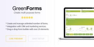 WordPress Form Builder – Green Forms v1.54 Wordpress Plugin