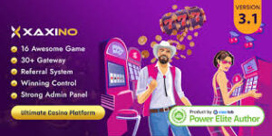 Xaxino v3.2 - Ultimate Casino Platform Nulled