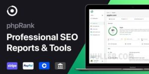 PhpRank v15 – SEO Reports & Tools Platform (SaaS) Nulled