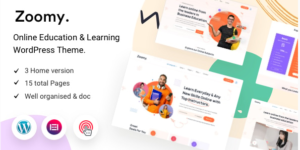 Zoomy v1.0.5 – LMS & Education WordPress Theme Download