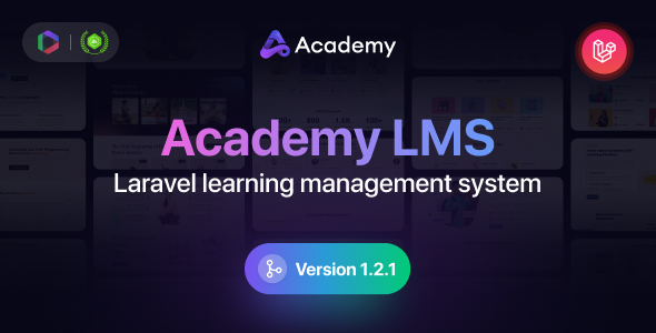 Academy LMS v1.3 -Laravel Learning Management System Nulled