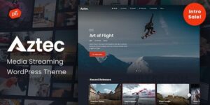 Aztec v3.8 – Video Streaming & Membership WordPress Theme Download