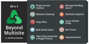Beyond Multisite v1.17.1 - Utilities for WordPress Network Admins