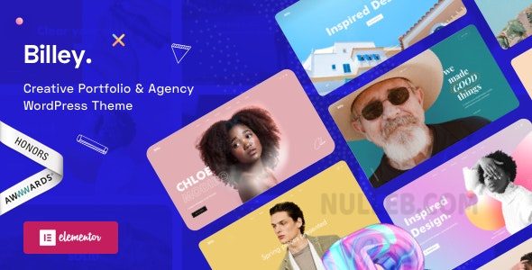 Billey v2.0.1 – Creative Portfolio & Agency Elementor WordPress Theme