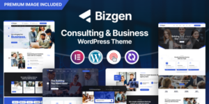 Bizgen v1.0.3 – Business Consulting WordPress Theme + RTL