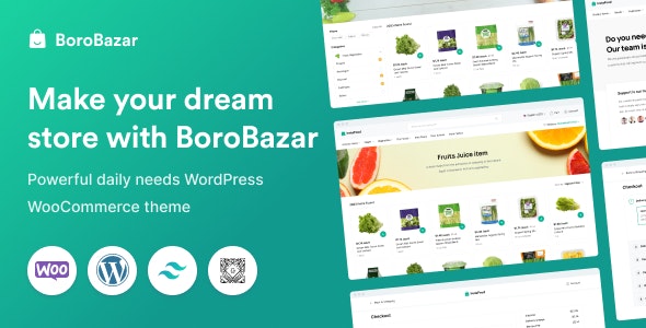 BoroBazar v2.0.4 – Grocery Store WooCommerce WordPress theme