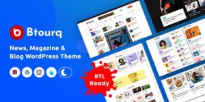 Btourq v1.0.6 – WordPress News Magazine Theme Download