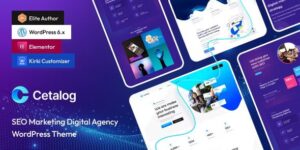 Cetalog v1.0.6 – Marketing & SEO Agency WordPress Theme